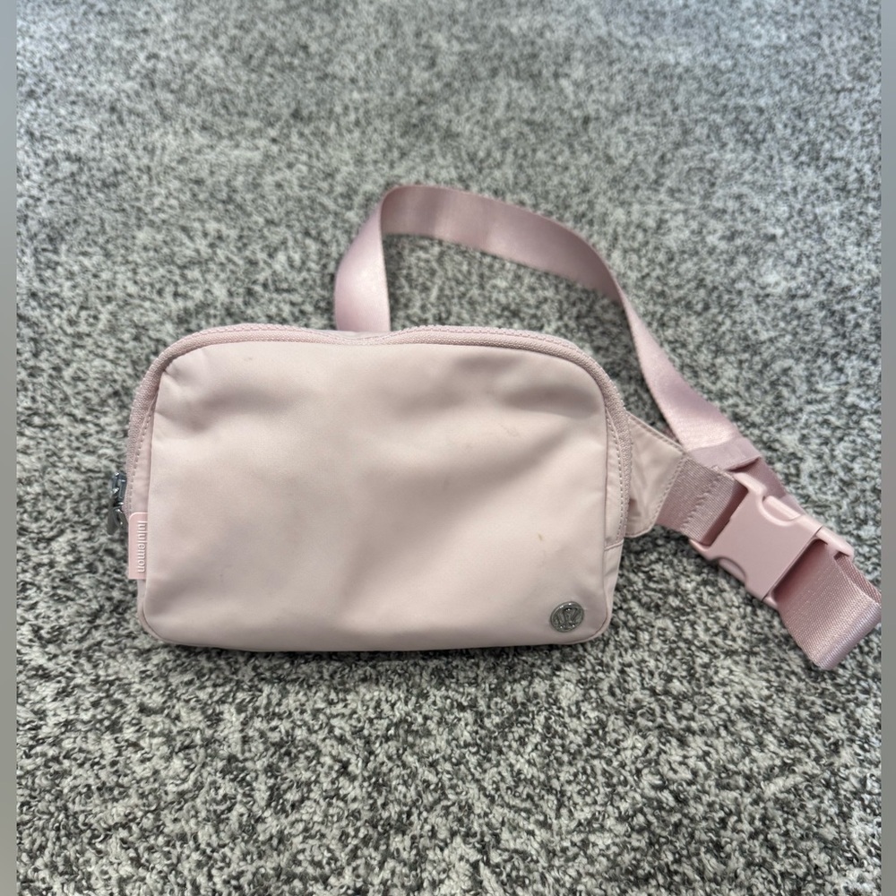 Lululemon Athletica Light Pink Crossbody Bag